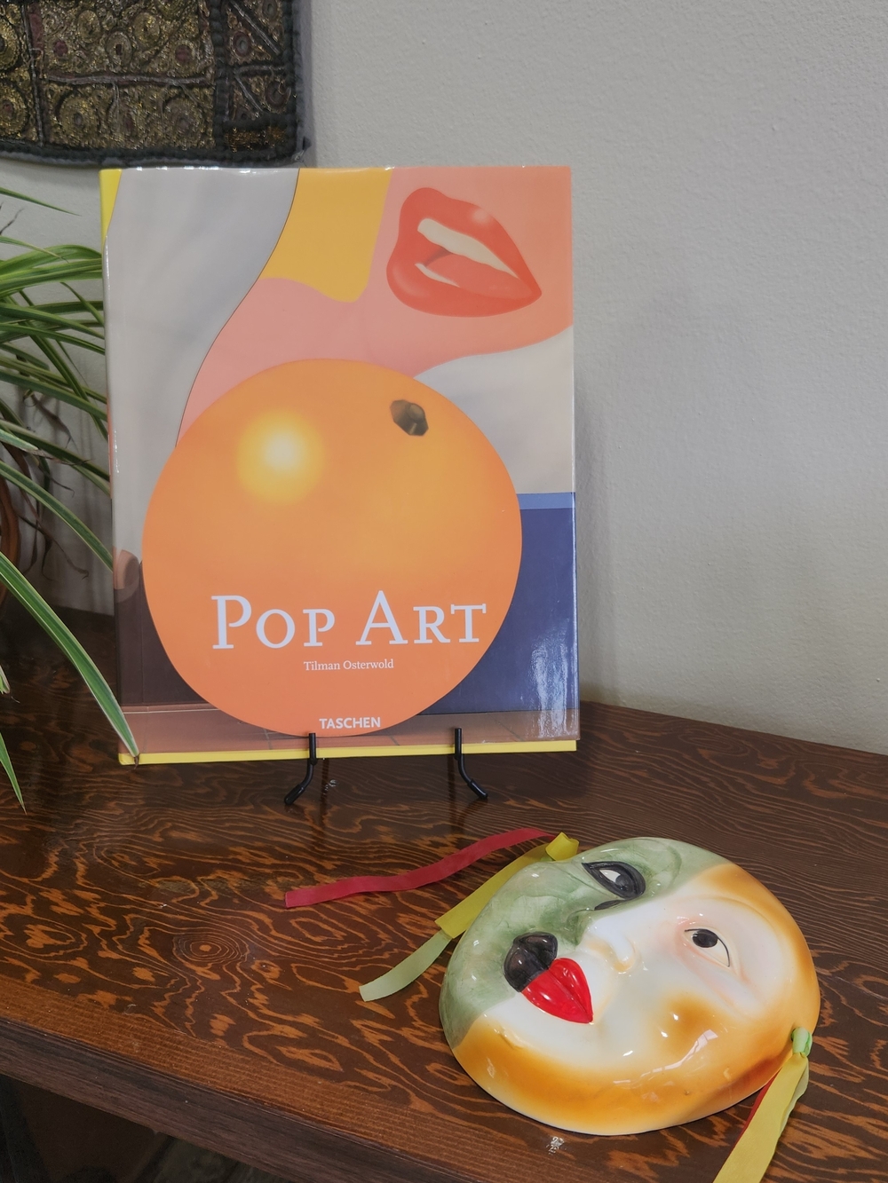 Taschen Pop Art Table Top Book — Orange, Pink, Yellow, Blue